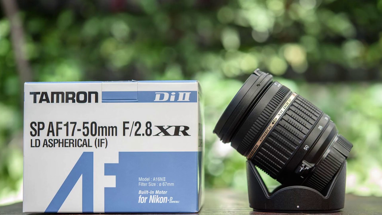 TAMRON 17-50MM F/2.8 XR DI II (NON VC) FOR CANON, NIKON - HÀNG CŨ